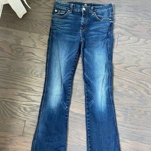 7 for all mankind boot cut jeans